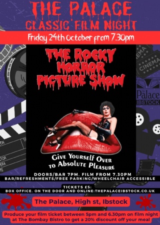 Palace Film Night - The Rocky Horror Picture Show at The Palace Ibstock