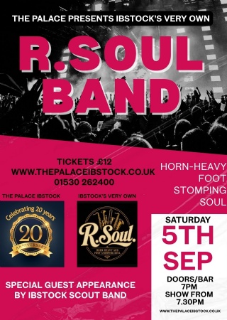 20th Anniversary Soul Night at the Palace at The Palace Ibstock