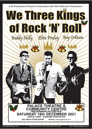 We Three Kings of Rock n Roll at The Palace Ibstock