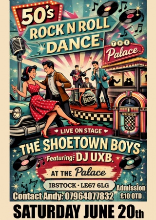 The Royal Flush at The Palace Ibstock