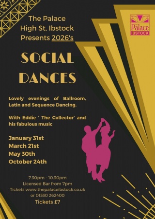 The Palace Social Dance - May 2026 at The Palace Ibstock