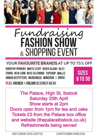 Fundraising Fashion Show and Shopping Event at The Palace Ibstock