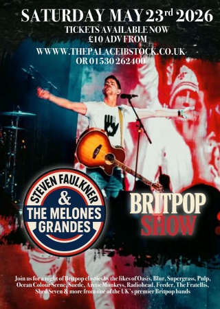 Steve Faulkner and the Melones Grandes Britpop Band at The Palace Ibstock