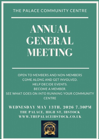 The Palace Ibstock - AGM at The Palace Ibstock