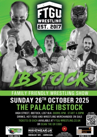 Ibstock Halloween Wrestling Show at The Palace Ibstock