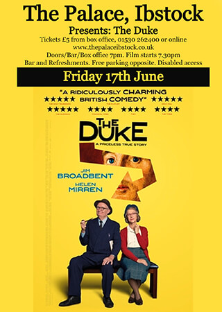 Film Night - The Duke at The Palace, Ibstock
