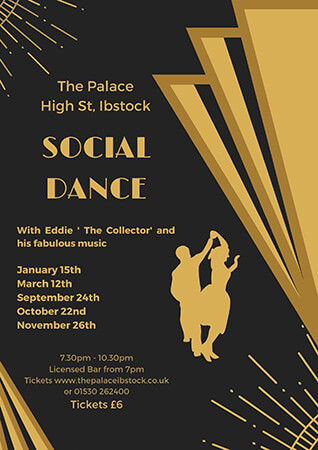 The Palace Social Dance - September at The Palace, Ibstock